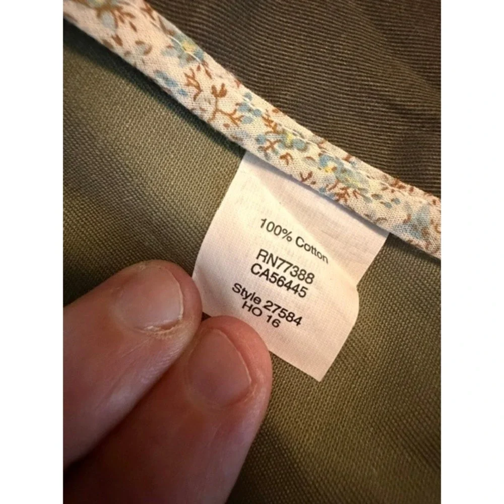 J.Crew Relaxed Boyfriend Field Jacket Olive Green Utility Coat XS